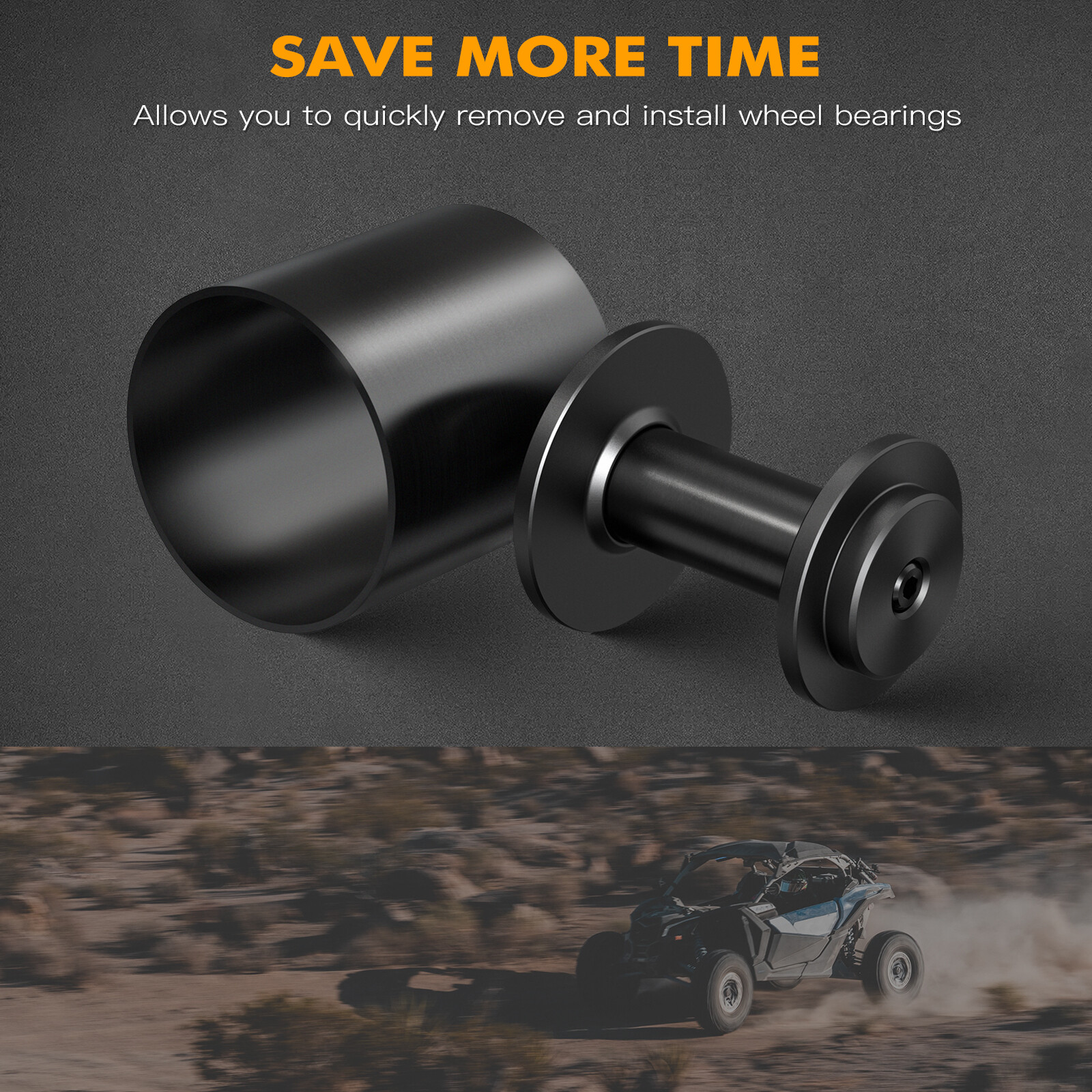 For Can-Am Maverick X3 Wheel Bearing Install Removal Press Tool Kit 2017-2021