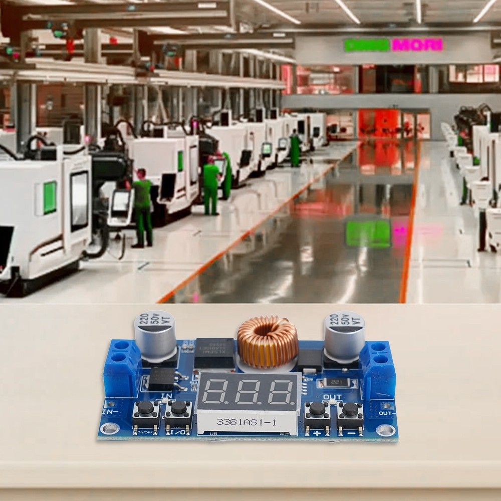 Digital Control 5A CNC Power Supply with Input/Output Voltage Indicators