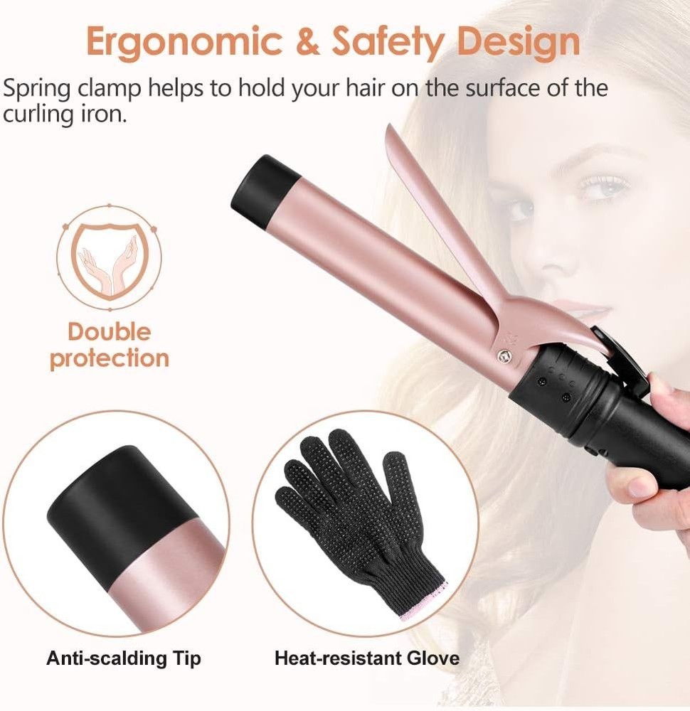 Versatile Curling Wand with Interchangeable Barrels
