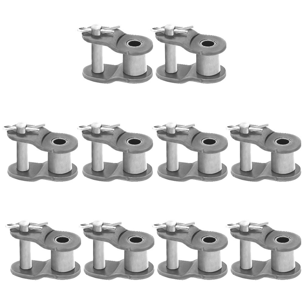 #35 Offset Half Link for Roller Chain Single Strand (Qty 10)