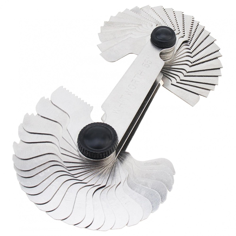 Multi-Size Thread Gauge - Metric & Imperial for Screw Thread Measurement 52PC