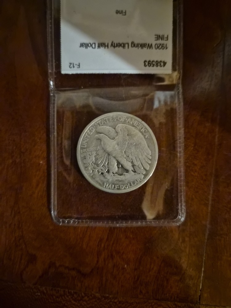 1920 Walking Liberty Half Dollar FINE