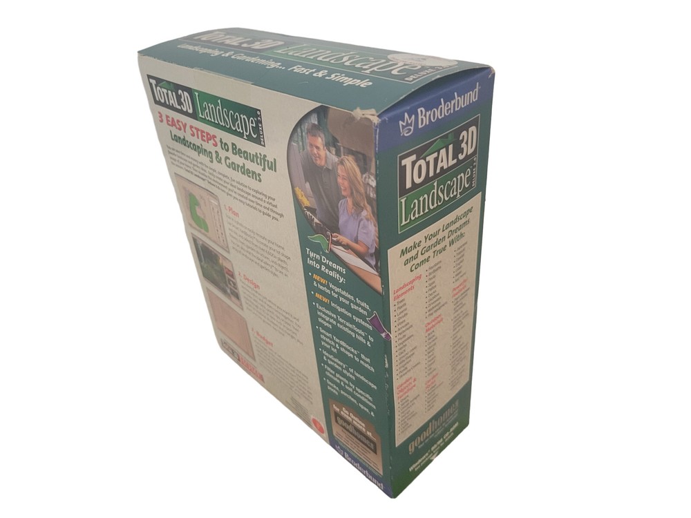 Total 3D Landscape 3.0 Deluxe for windows 95 and beyond