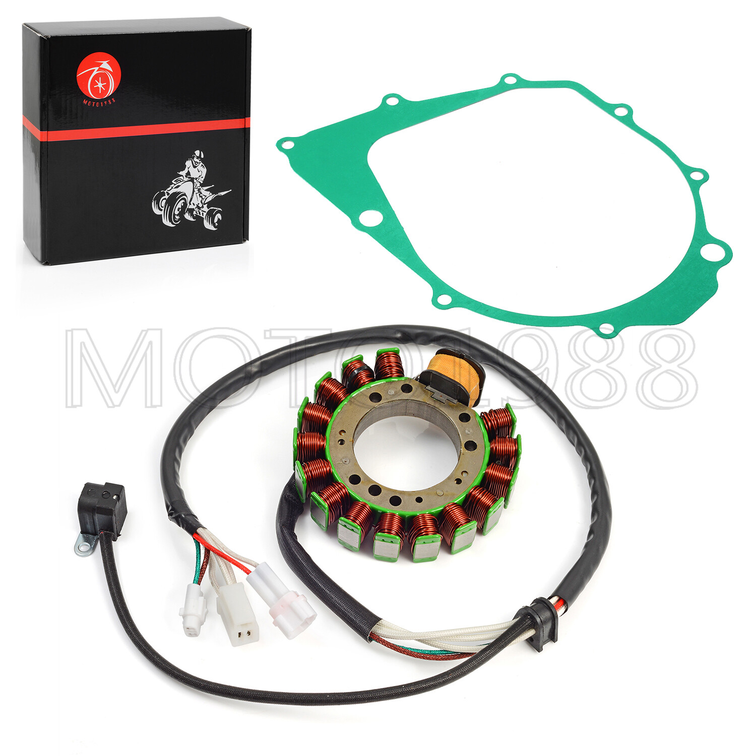 Wiring Wire Harness Stator CDI Coil Kit for Yamaha Warrior 350 YFM350 1997-2001