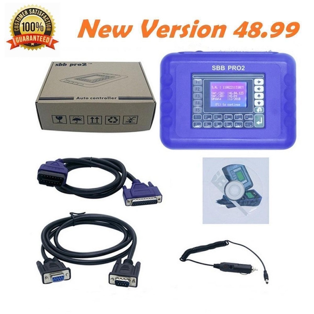 SBB Pro2 Immobilizer Key Programmer NEWEST v48.99 Auto Car Key Maker USA
