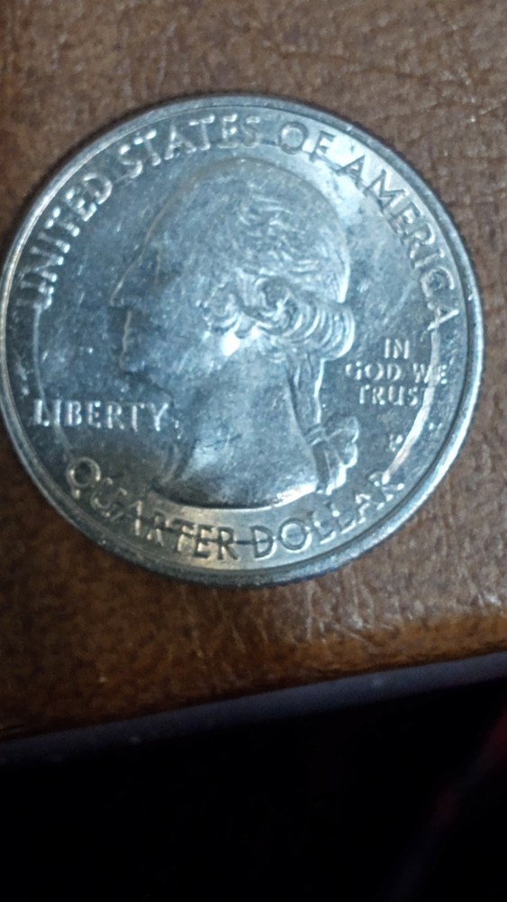 2014 P Utah Arches Quarter Double Strike Ring Mint ERROR Through Writing Rare!!