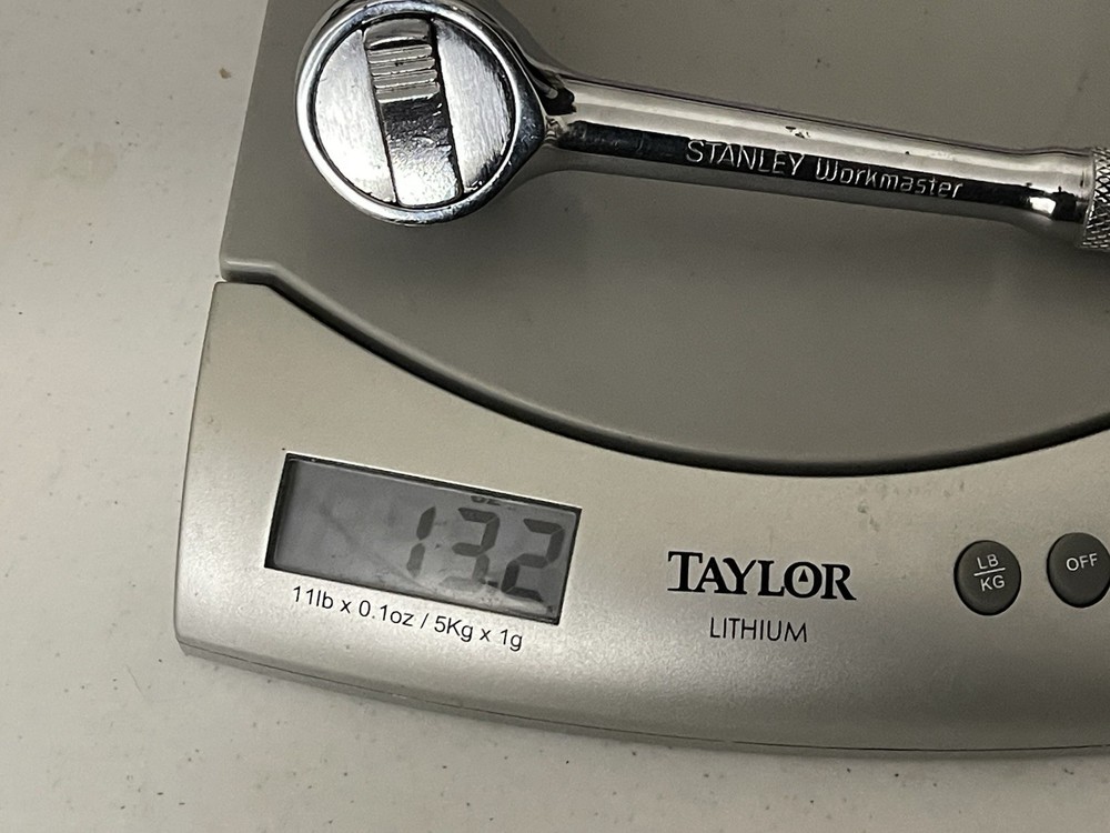 Stanley Workmaster 86-200 3/8" Drive Toggle Switch Ratchet Socket Wrench