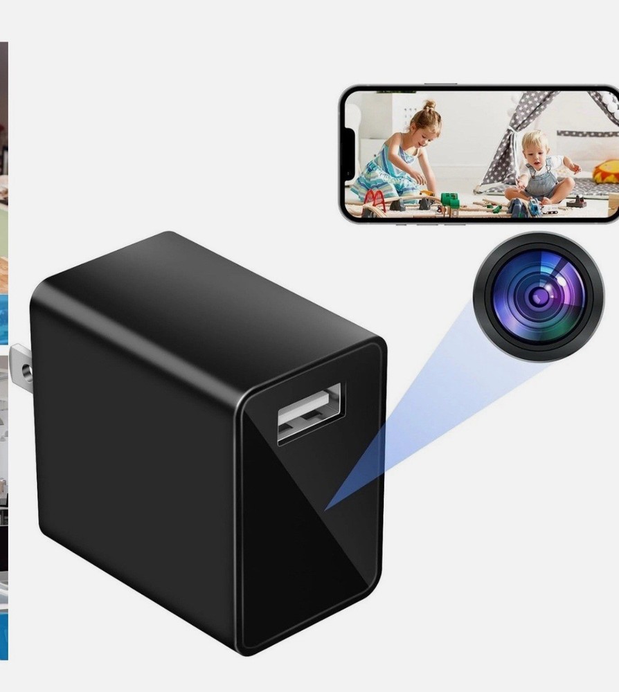 Cámara con cargador USB