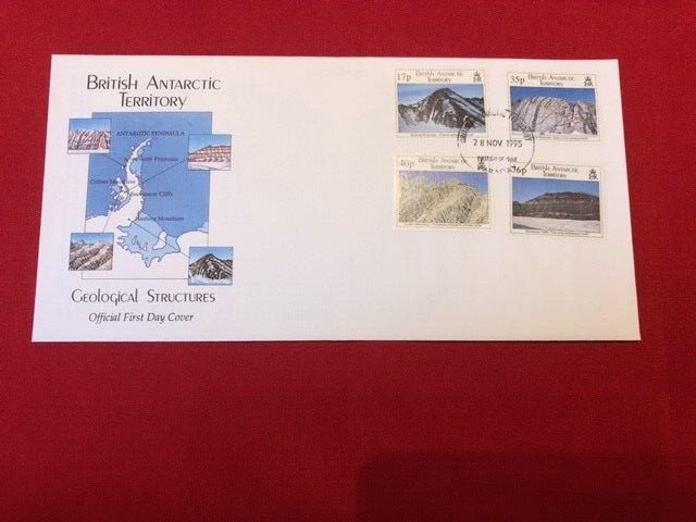 1995 British Antarctic Territory x 1 FDC