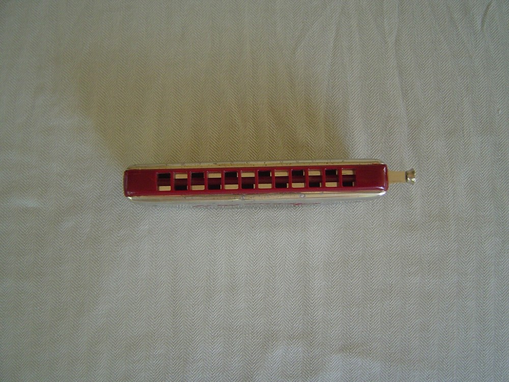 "CHROMETTA 12" "C" GERMAN MADE CHROMATIC HARMONICA BY M. HOHNER & STORAGE CASE