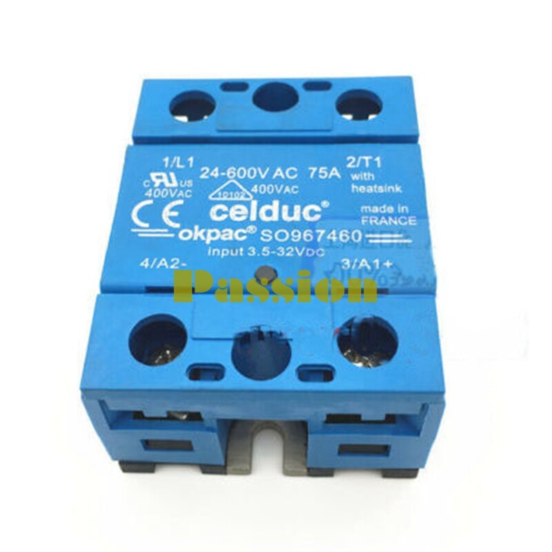 CELDUC solid state relay SO967460 input 3-32VDC OUTPUT 12-280VAC