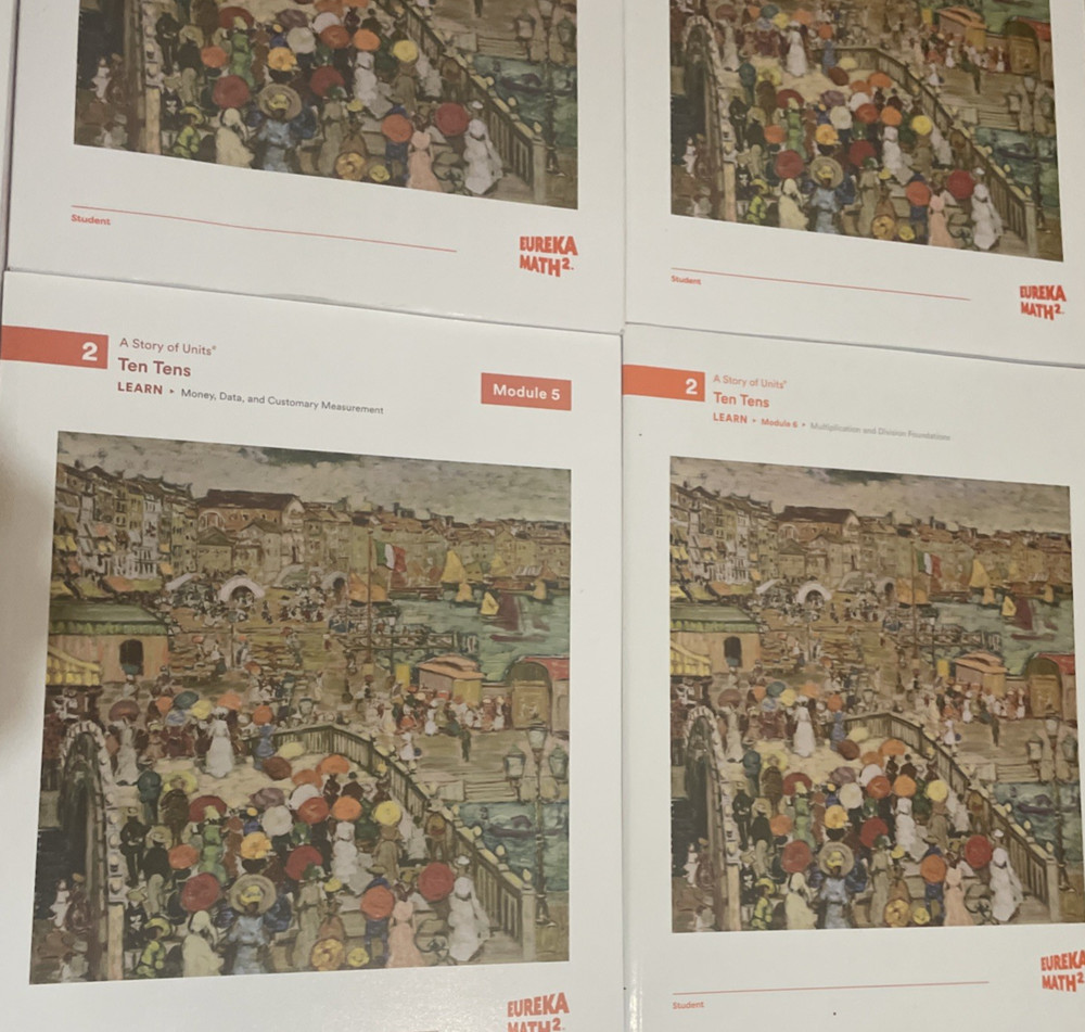 Eureka Math Squared Grade 2 All Module LEARN NEW 6 Book Bundle- Free Shipping