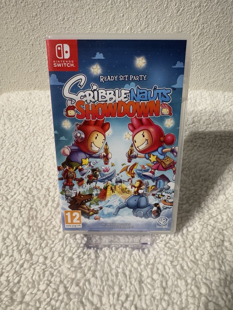Scribblenauts Showdown - Nintendo Switch - CASE ONLY - NO GAME - Authentic Pegi