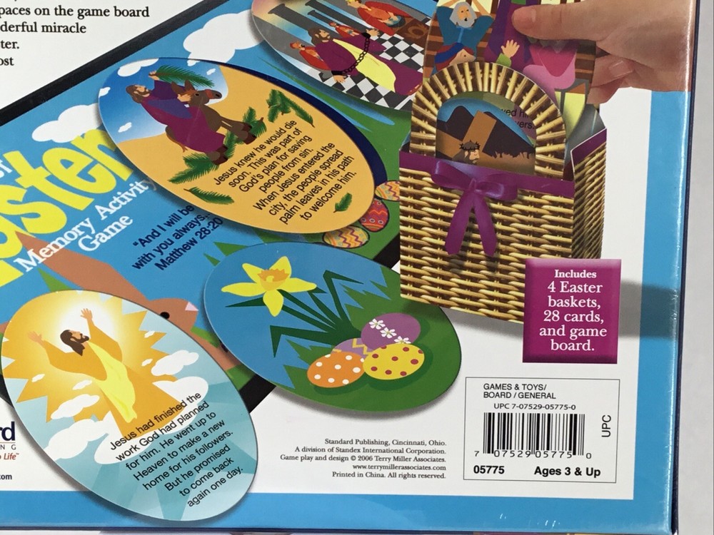 The First Easter Memory Activity Game by Standard Publishing Brand Sealed 2006