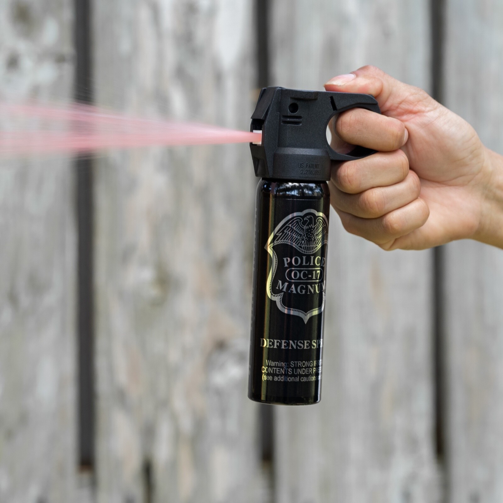 POLICE MAGNUM pepper spray 4oz Fire Master Fog Home Auto Office Security Defense