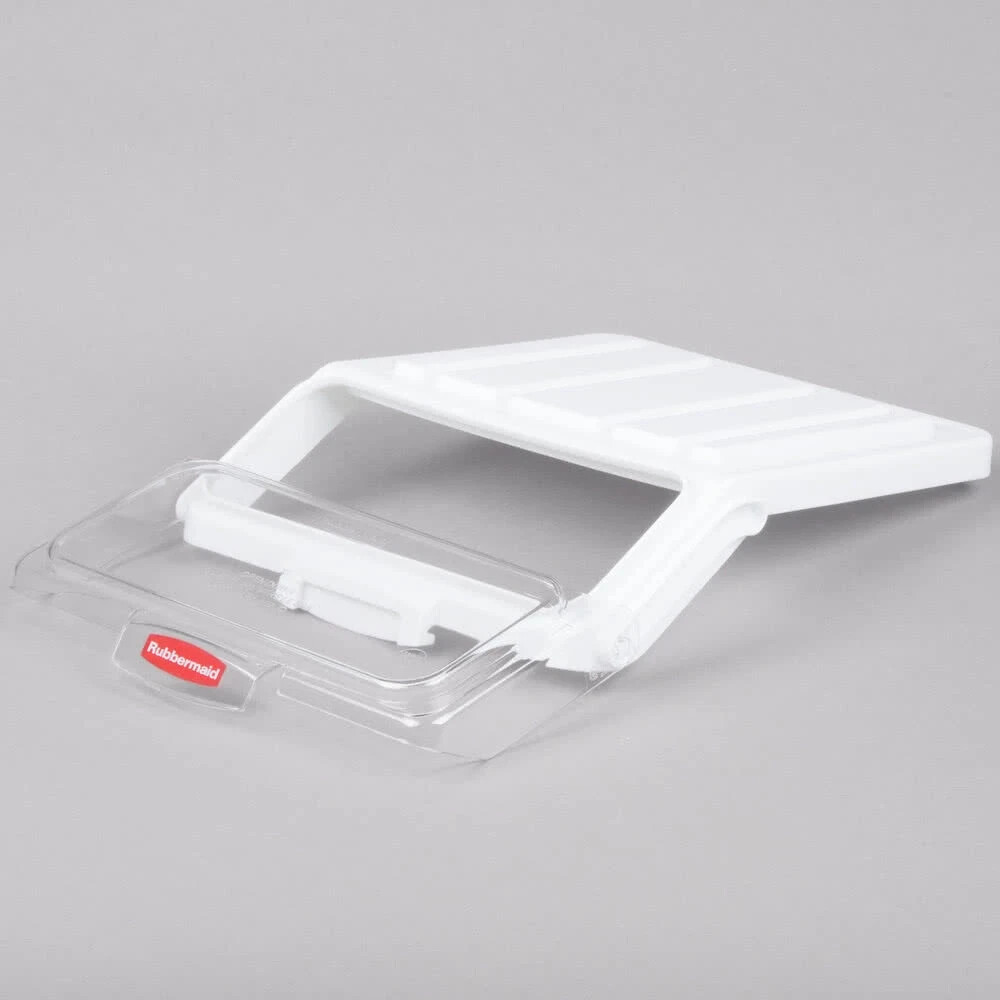 Rubbermaid 2.6 Gallon Small Shelf Ingredient Bin with 1/2 Cup Measuring Scoop