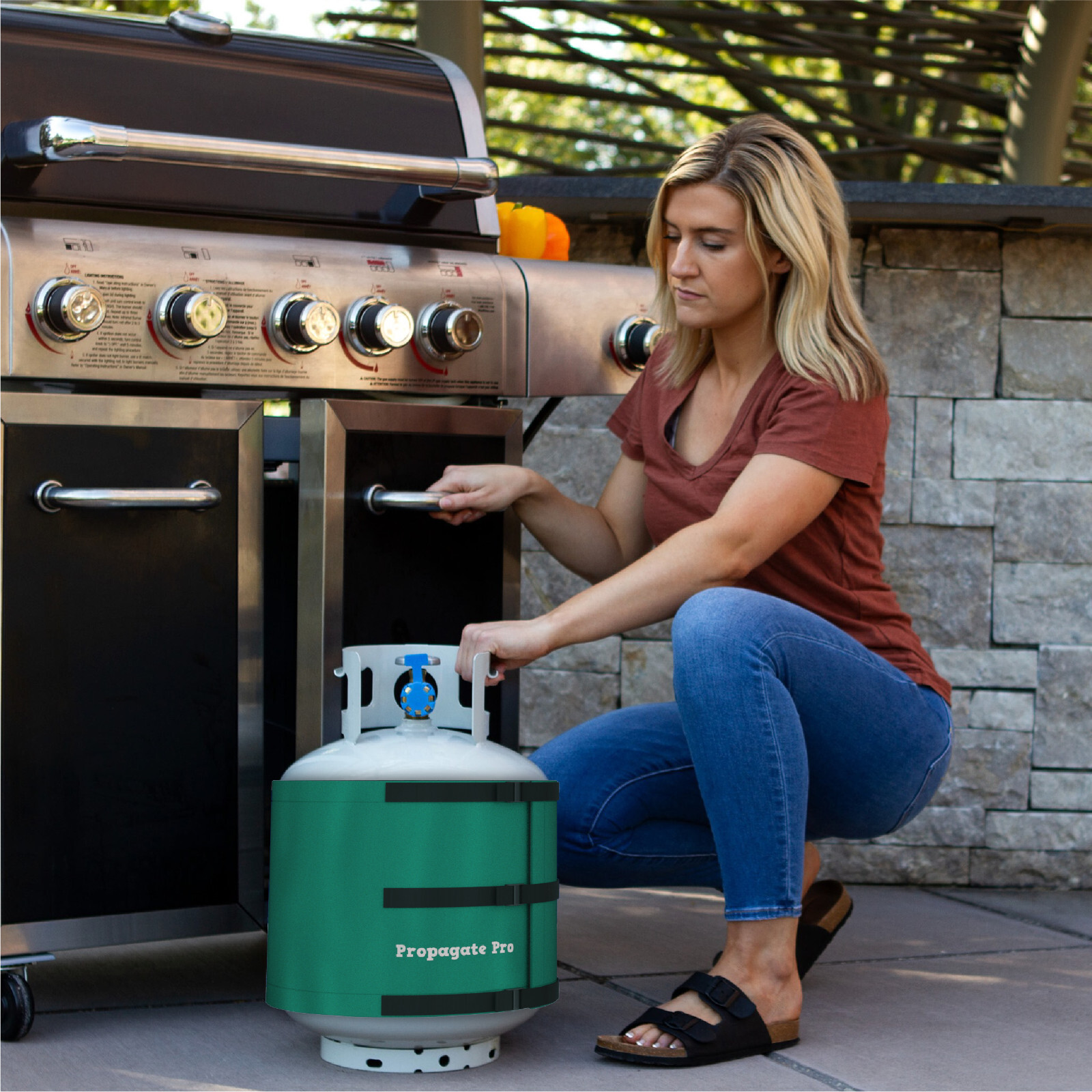 Wrap Around Electric, LP Propane Gas Tank Heating Blanket Wrap Warmer, Insulated