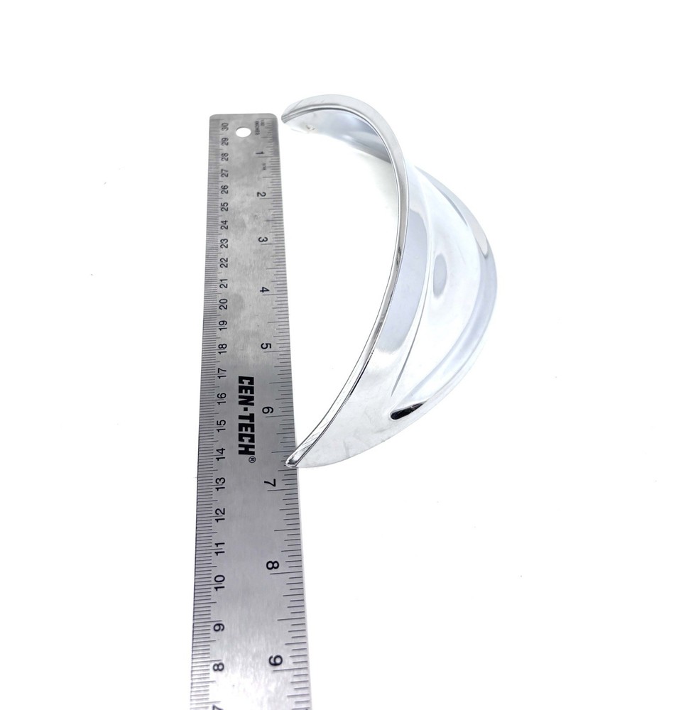 Headlight Visor 7″ Headlight Chrome