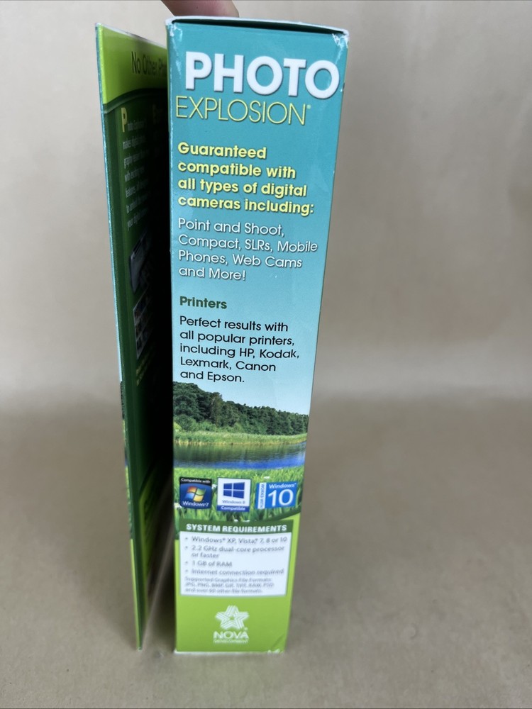 New Sealed PHOTO EXPLOSION Version 5 - Photo Editing Software