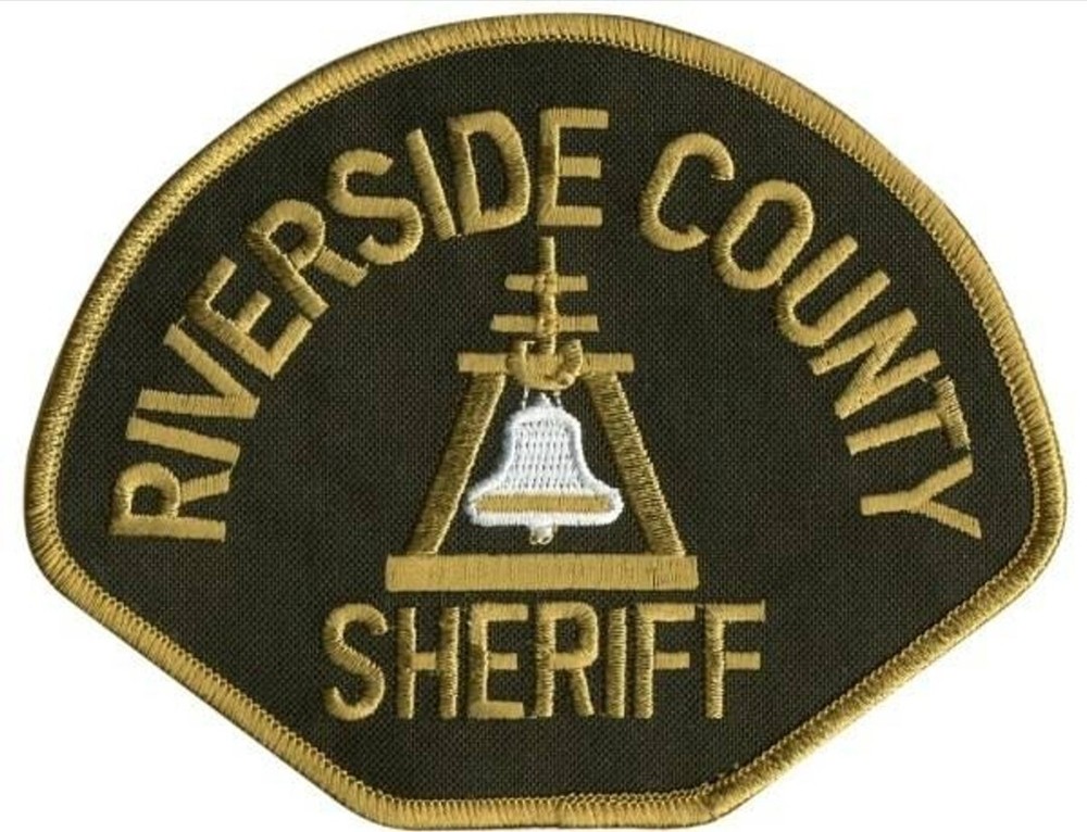 Riverside County California Sheriff  Shoulder Patch