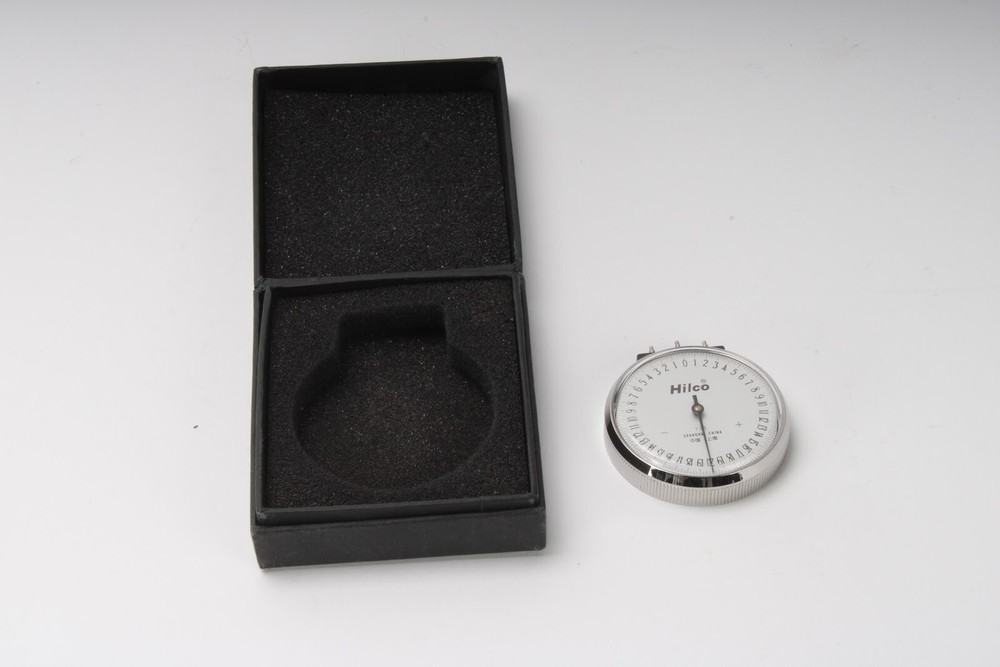 Hilco Vision 1004354 Lens Clock Spherometer With Case