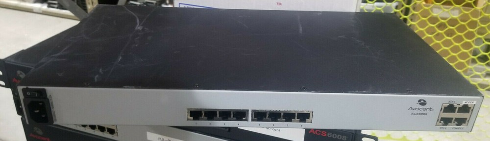 Avocent ACS 6008 8 Port Advanced Console Server ACS6008MSAC