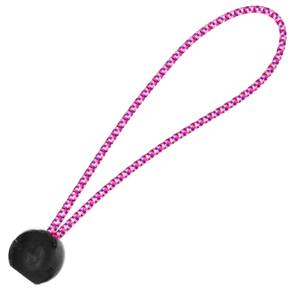 10 Ft 1/8-In Shock Cord with 5 Ball Bungee Cord Tie Down, Canopy Variety Color