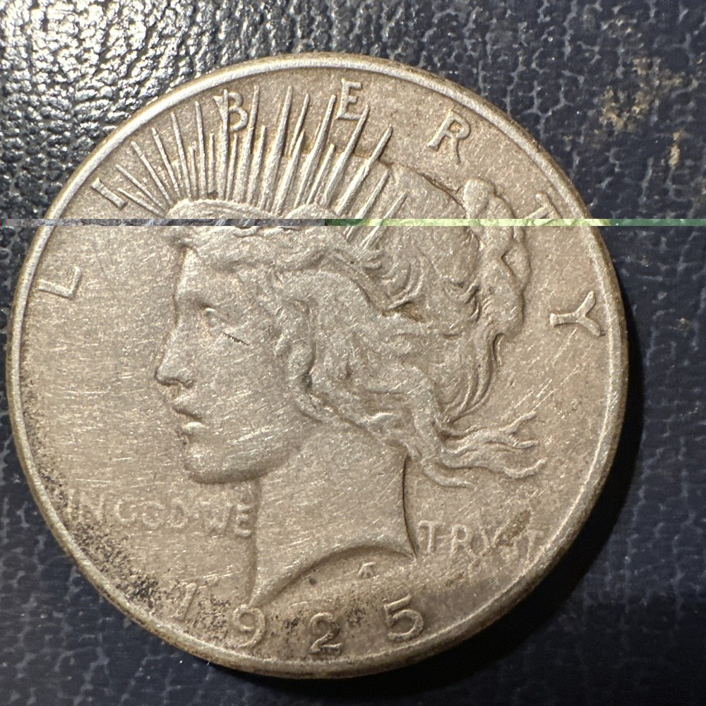 1925 peace silver dollar