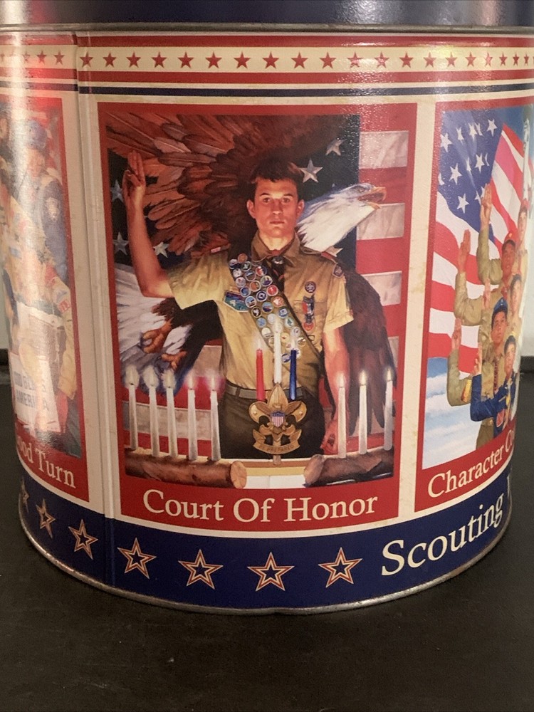 Scouting Values By Joseph’s Csatari Empty Collectible Popcorn Tin 2020