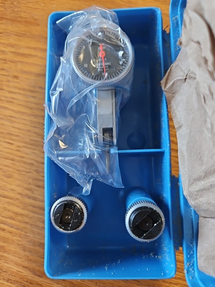 Compac 244A Dial Test Indicator .0005" Swiss Made Precision Tool with Case **KIT