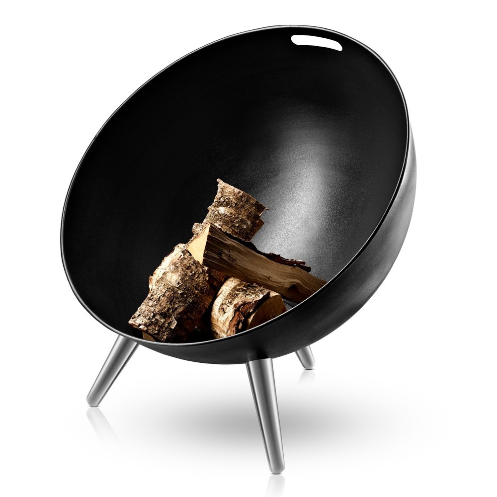 Eva Solo Fireglobe Fireplace Firepit -- Black Large