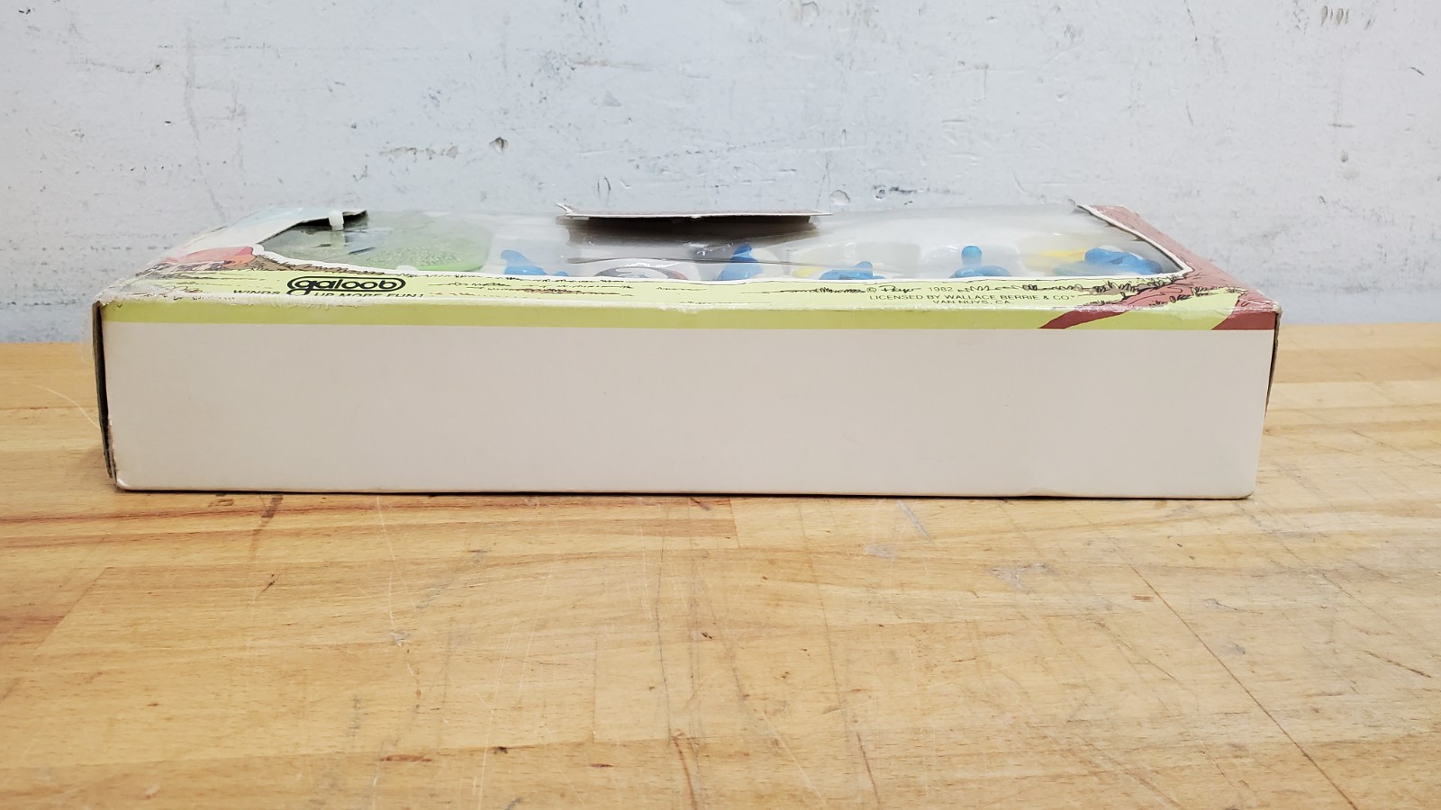 Vintage 80s Galoob Smurf Wind-Up Walking Toy Set 1982 * READ*