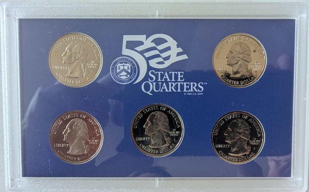 2000 Clad Proof Set U.S. Mint Original Government Packaging OGP COA