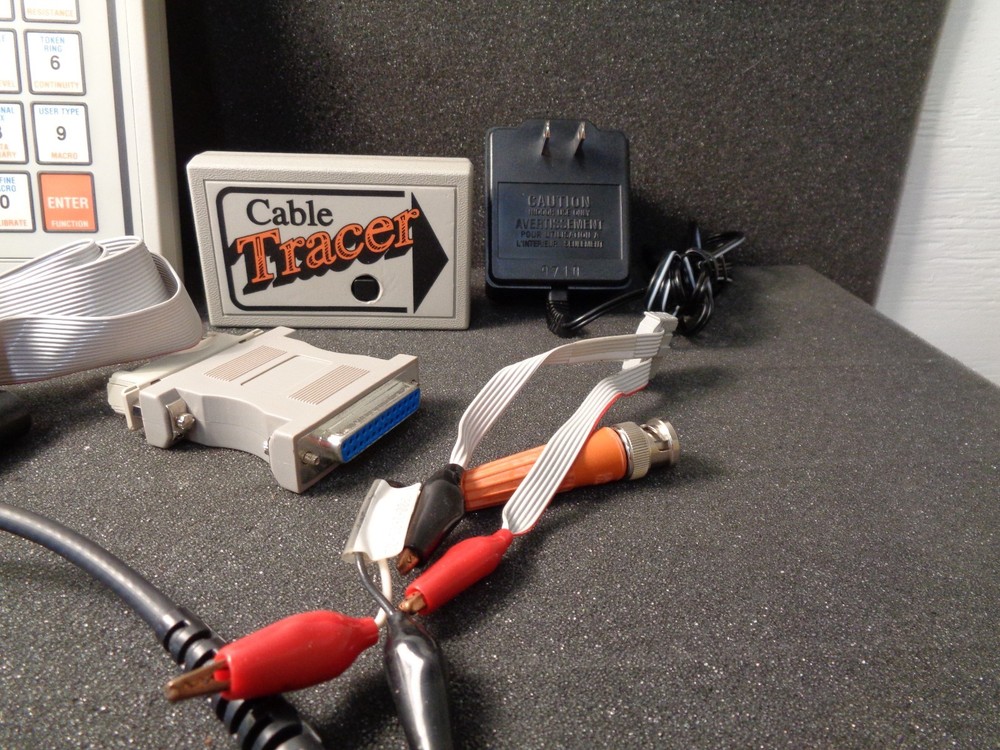 Microtest Cable Scanner W/Accessories "Tested Good"