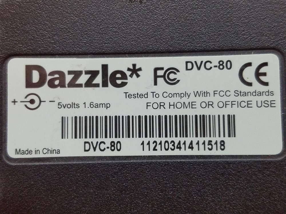 ⭐️⭐️⭐️⭐️⭐️ Dazzle Digital Video Creater 80 DVC-80