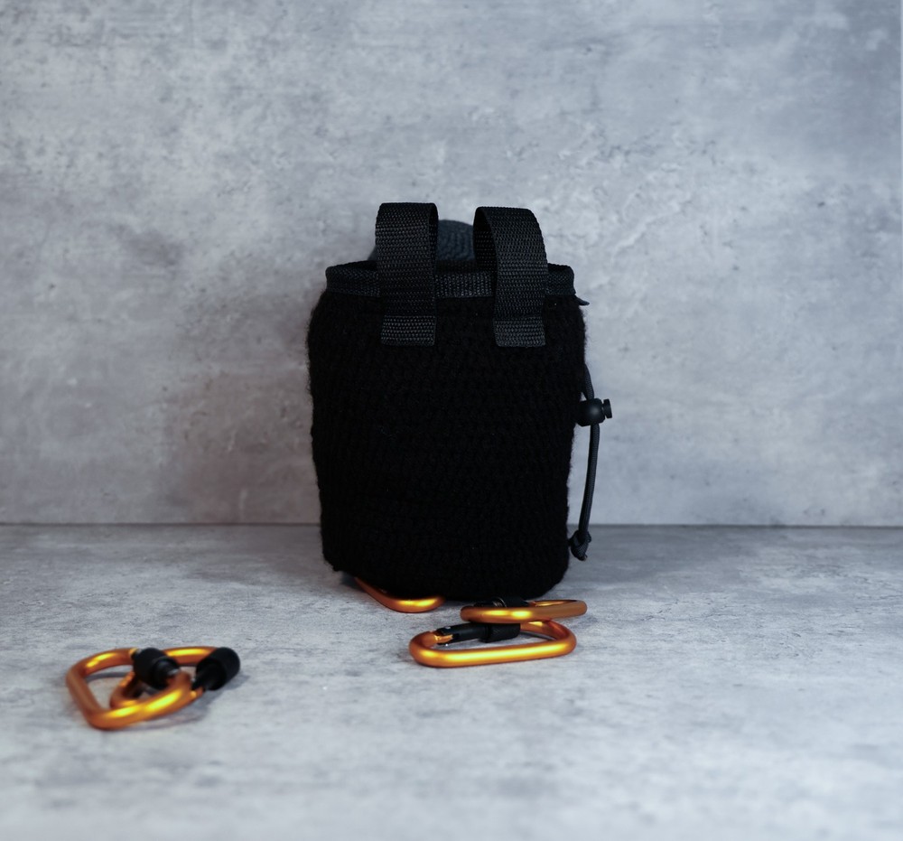 Crochet Chalk Bag – Penguin