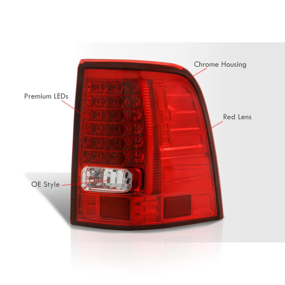 Rear Bumper LED Tail Lights for Explorer 2002-2005