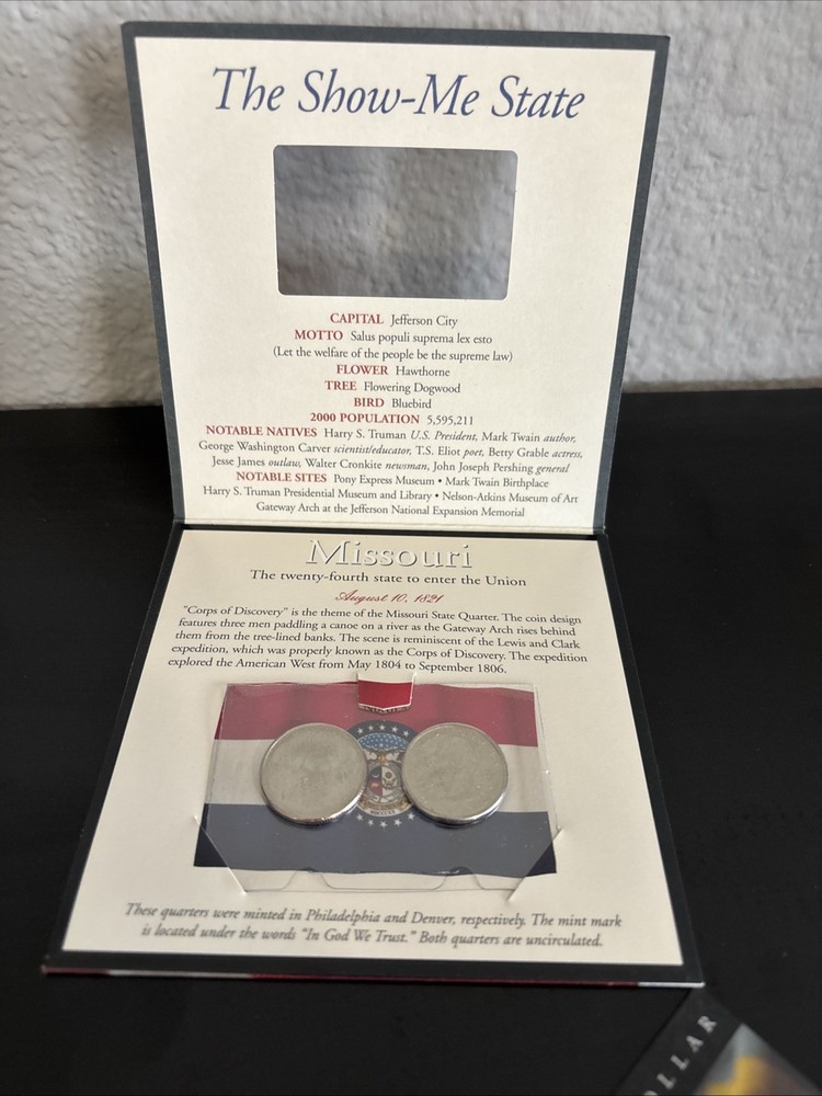US Minted Quarter Dollar Numbered Set New Sealed