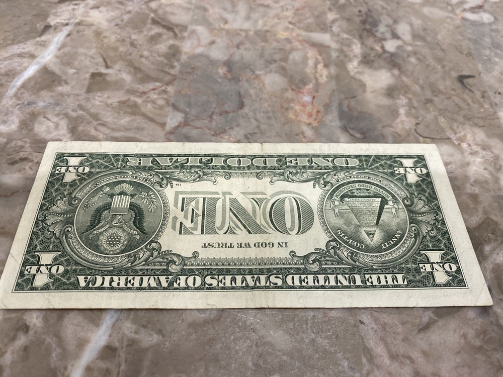 $1 1981 Federal Reserve NICE MAJOR "3rd.PRINTING SHIFT ERROR"