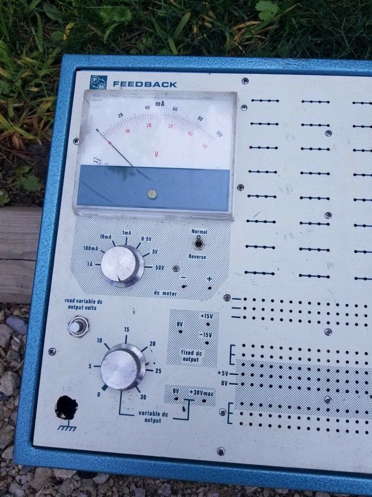 FEEDBACK ECC186 ELECTRONIC CIRCUIT CONSTRUCTOR. READ!!!!!