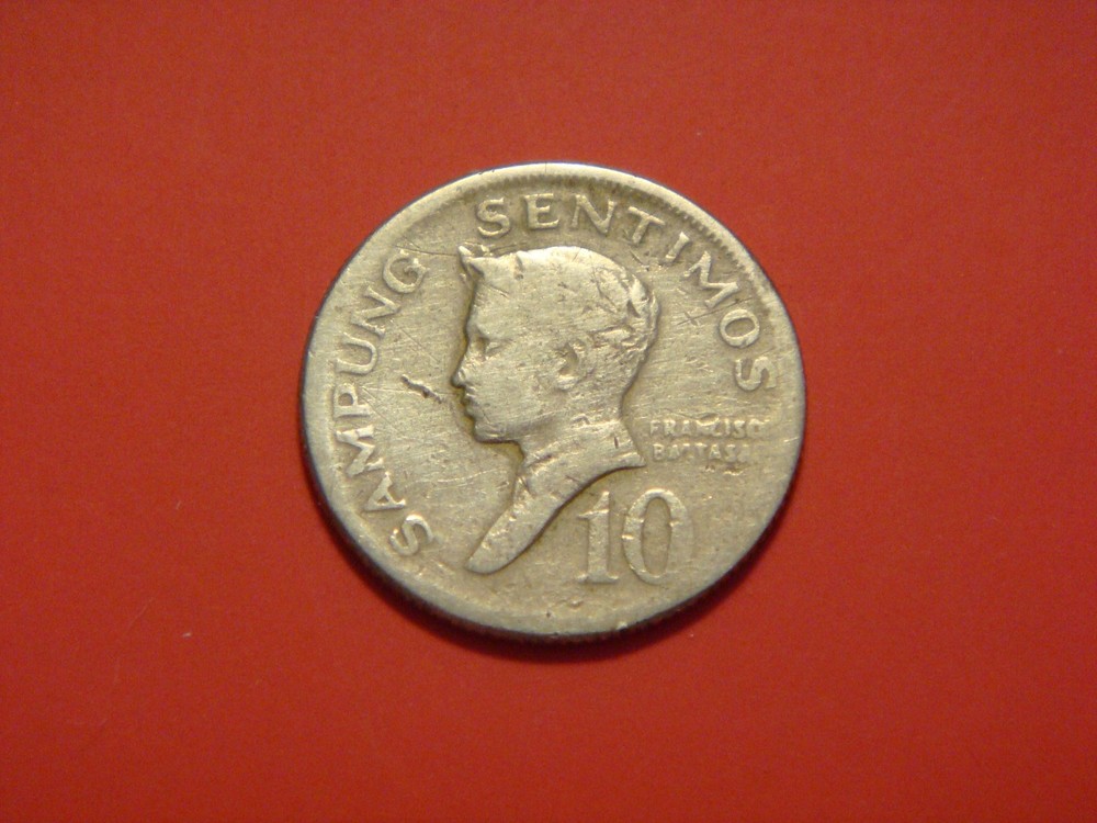 Philippines 10 sentimos 1972
