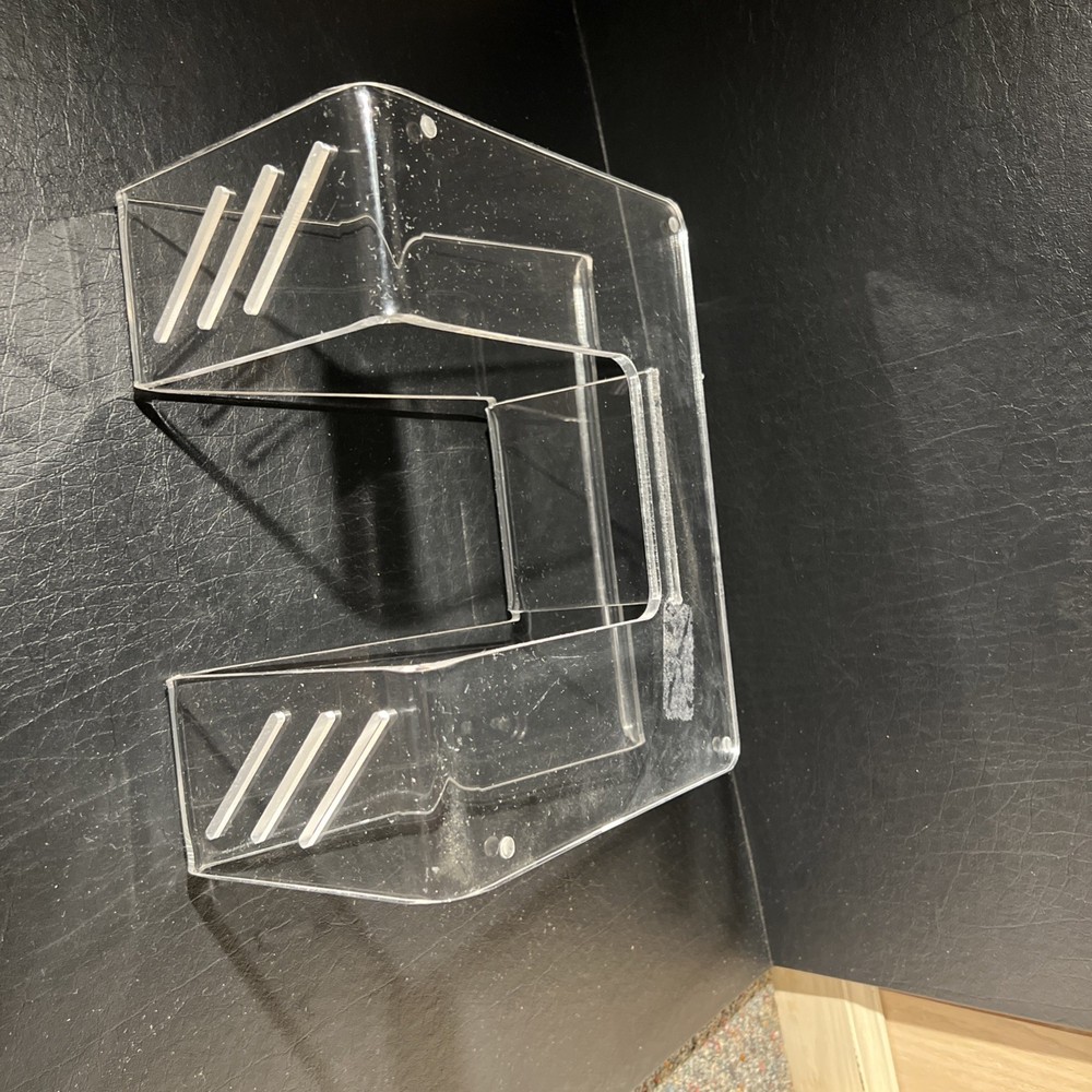 Clear Acrylic Laptop Stand – Ergonomic Desktop Riser Holder