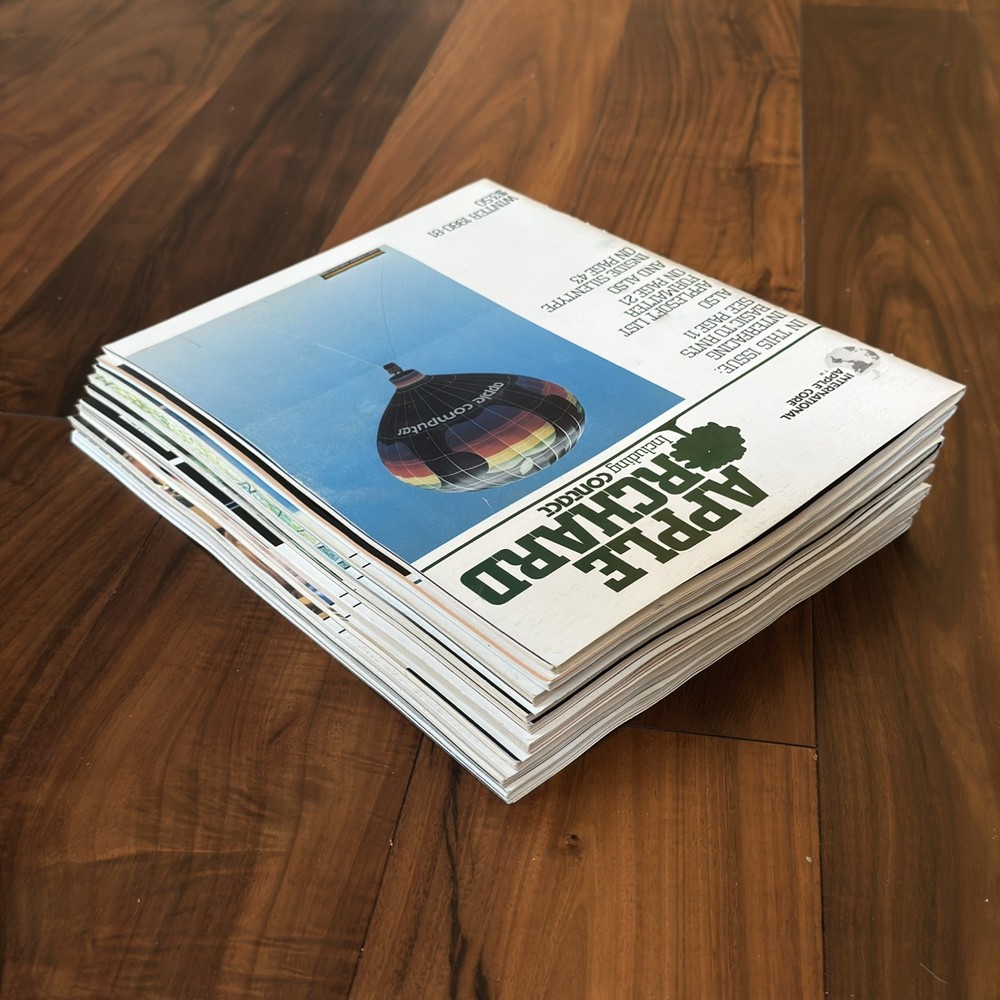 Apple Orchard Magazine Computer 9 issues 1980-1982