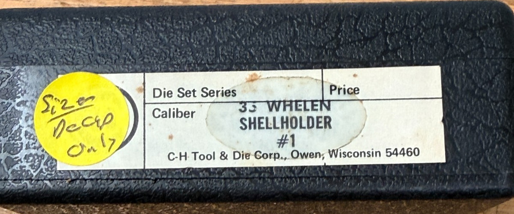C-H 35 WHELEN Sizer Decap