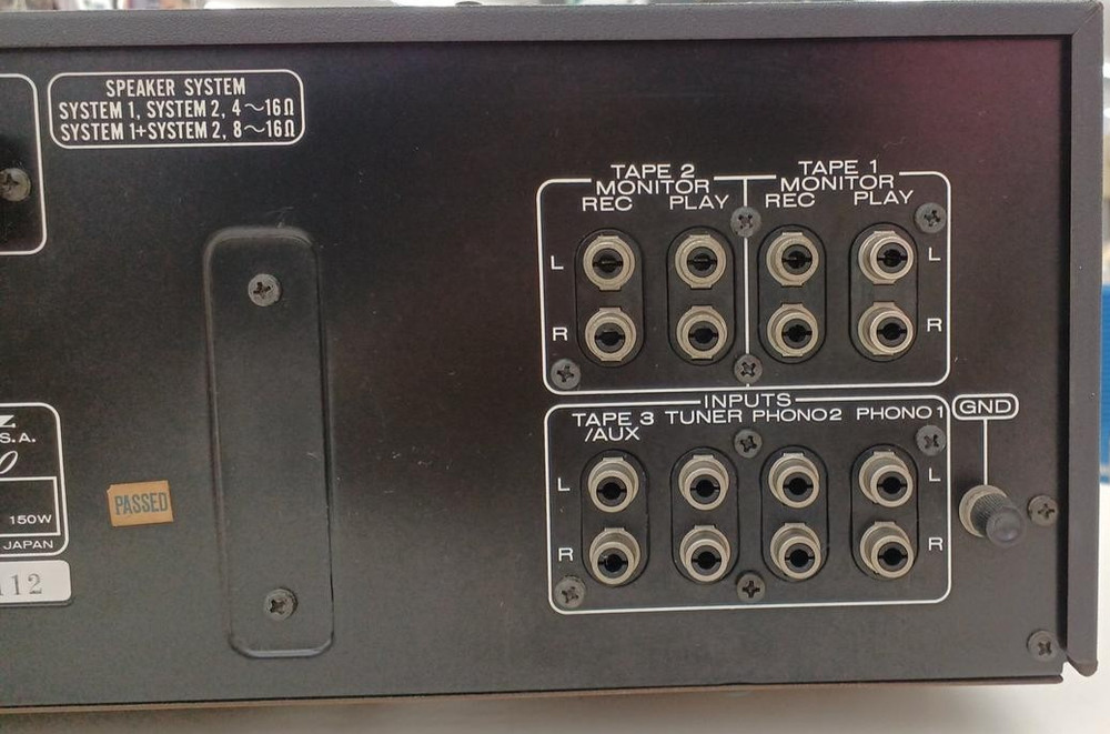 MARANTZ PM500 DC POWER AMPLIFIER Serviced Working Main Unit Only
