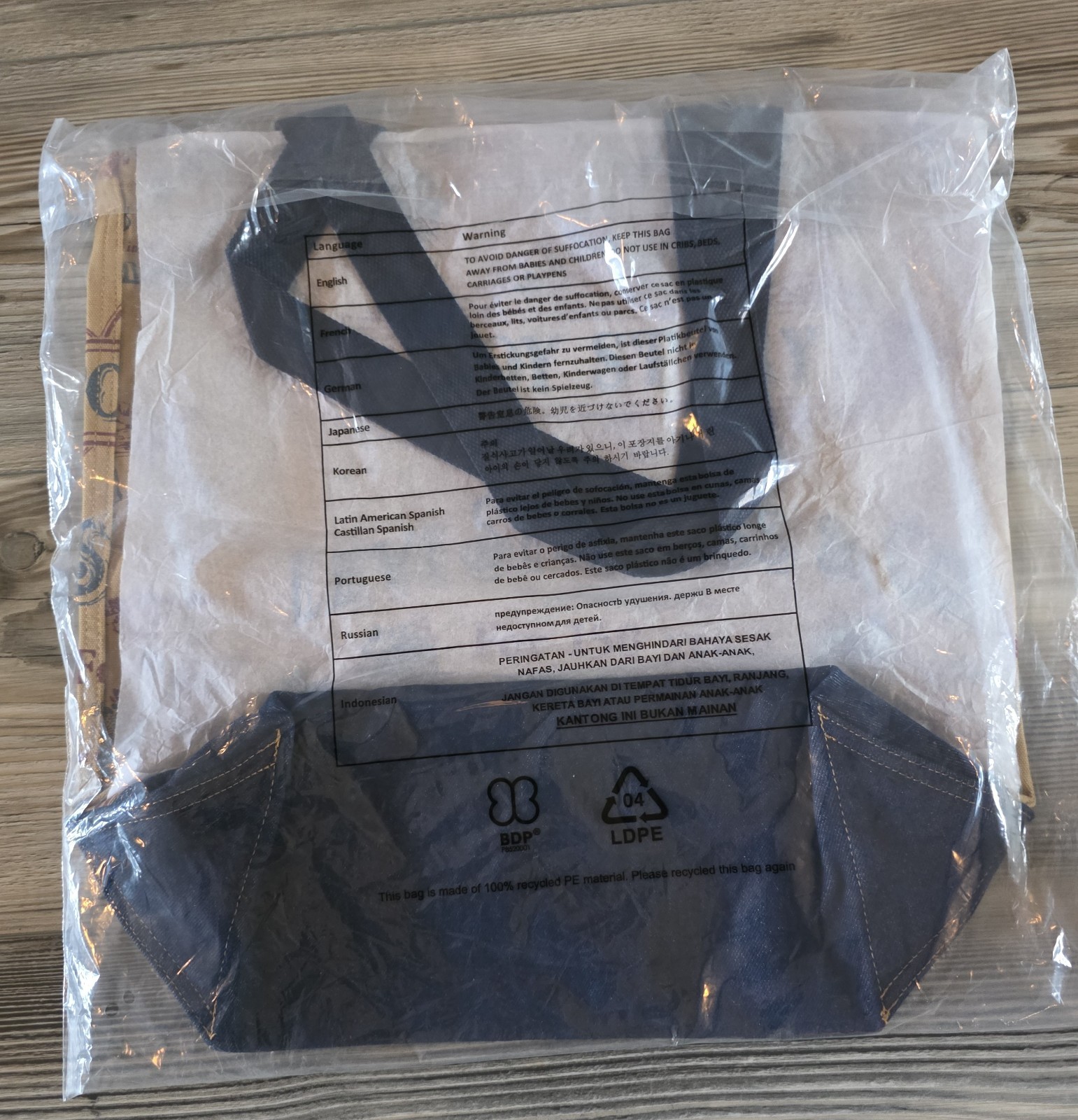 Disney Toy Story Tote by Levi's Jessie Patch 30th Anniversary Limited Edition