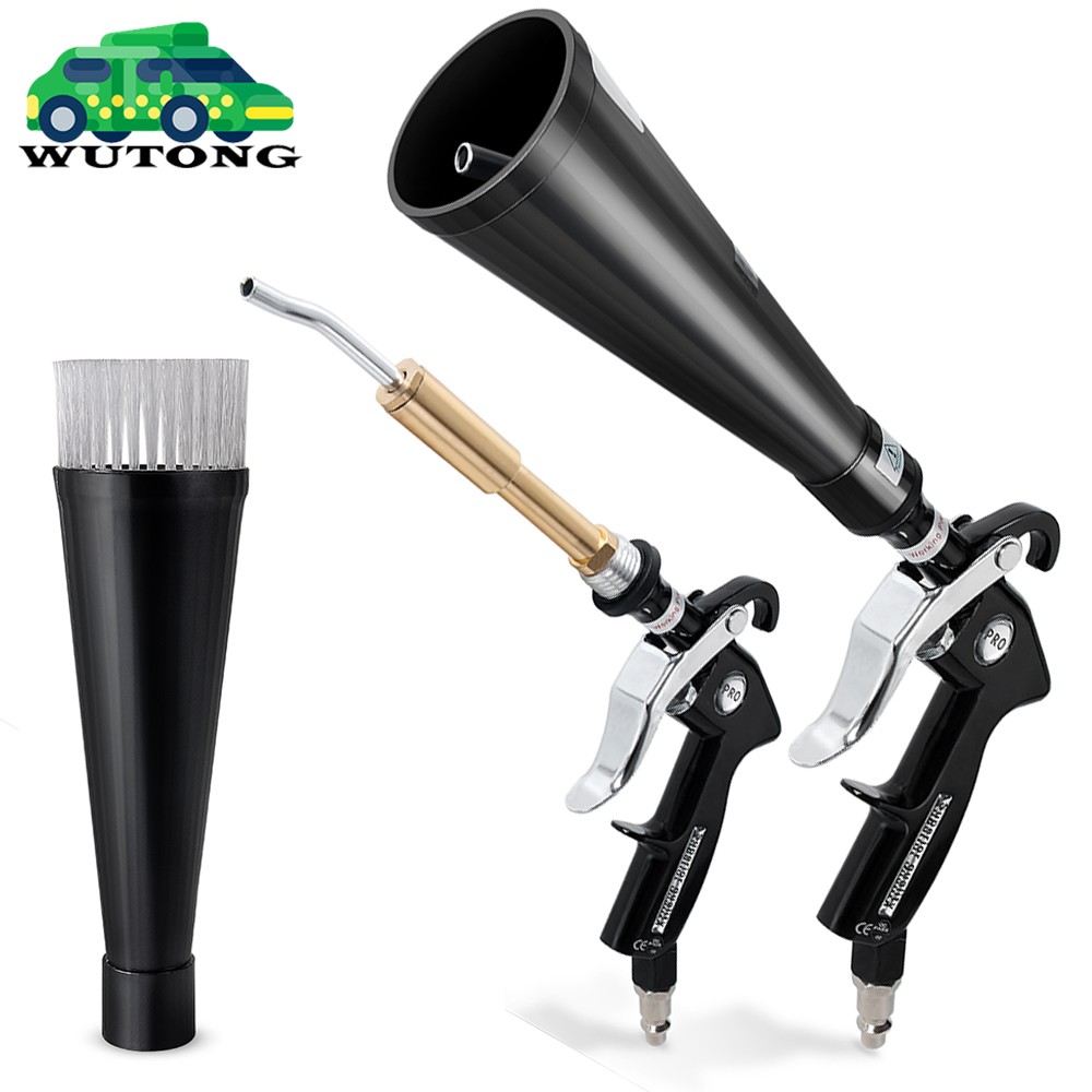 Tornado Car Cleaning Gun Vortex Air Blow Quickly Remove Gun Surface Dirt & Dust