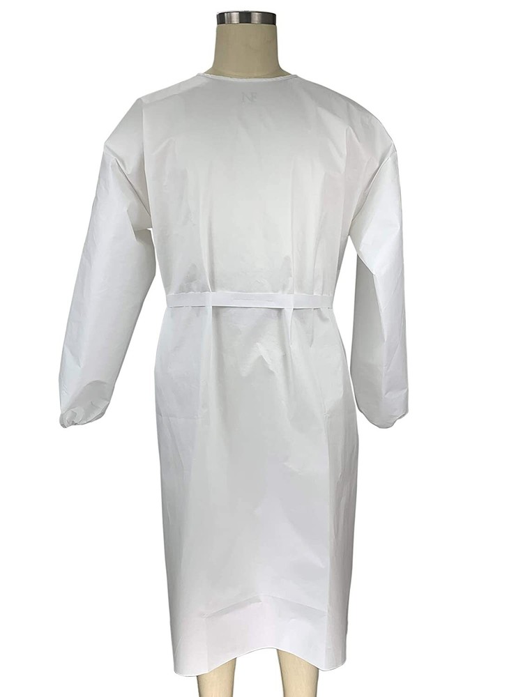 7 Pack Disposable Isolation Gown - L