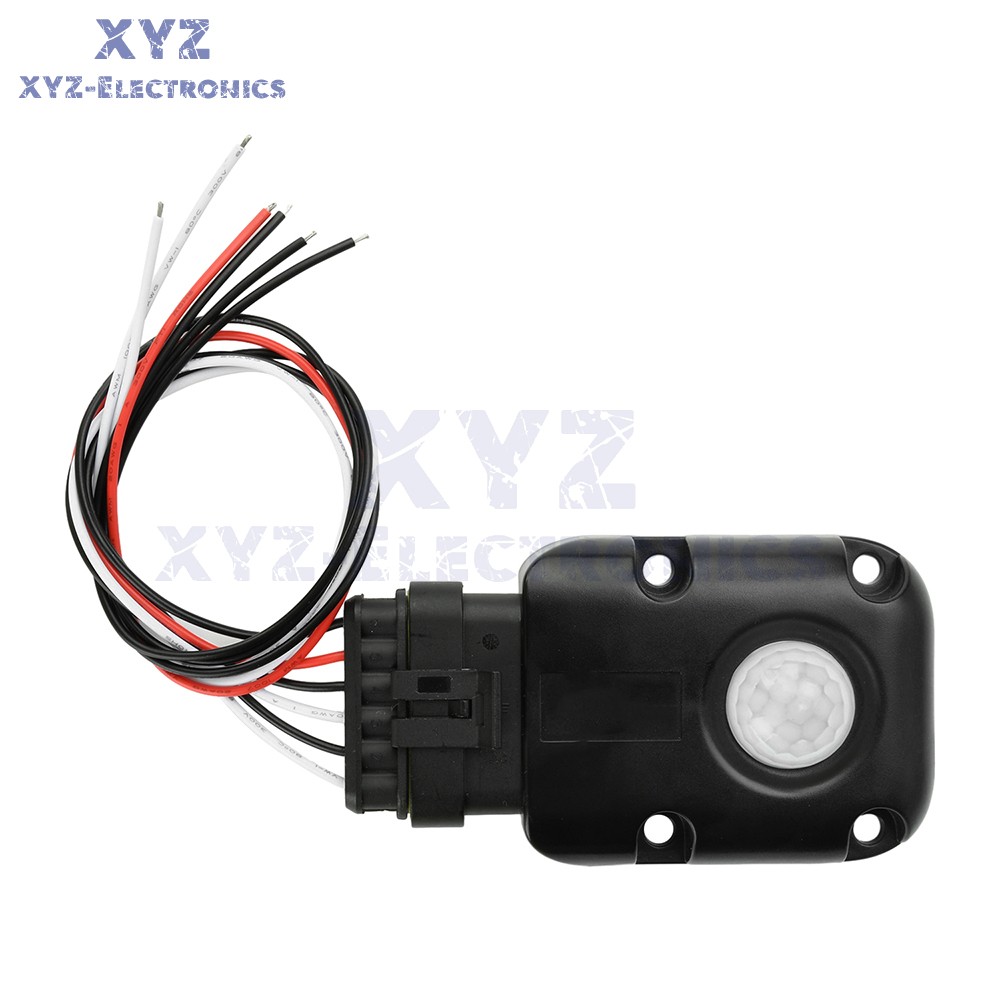 DC6-24V Infrared PIR Motion Sensor Detector LED Outdoor Waterproof Sensor Switch