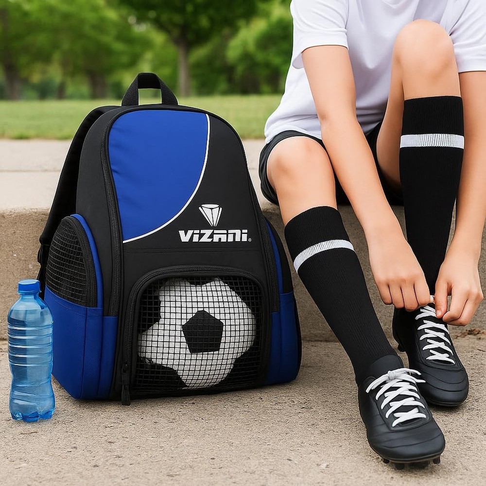 Solano Soccer Backpack (Royal)